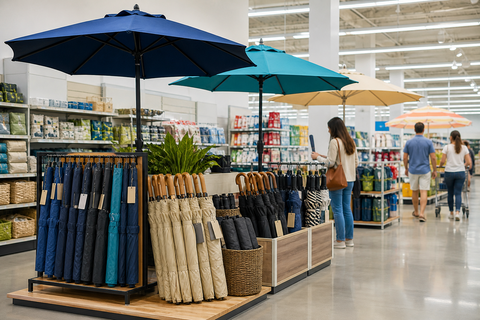 Retail and Promotional Umbrella Applications