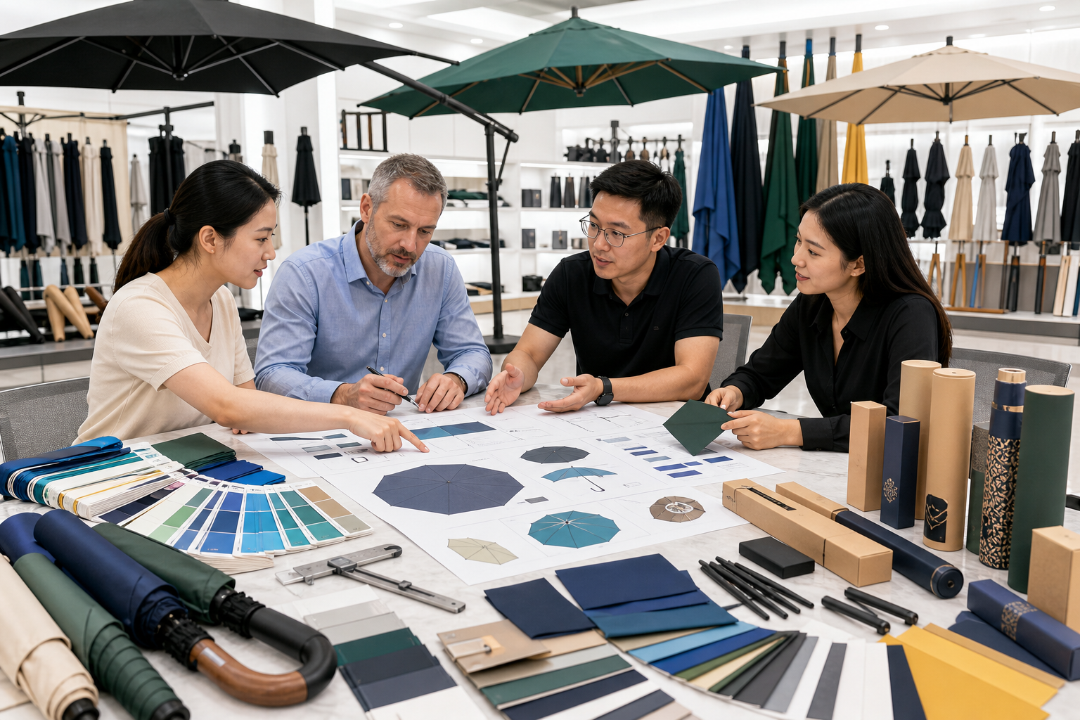OEM & ODM Details for fabric and color customization